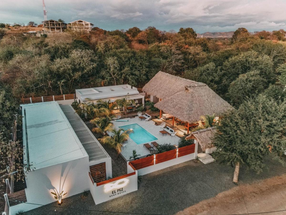 El Pez Surf Hotel Popoyo Ngoại thất bức ảnh